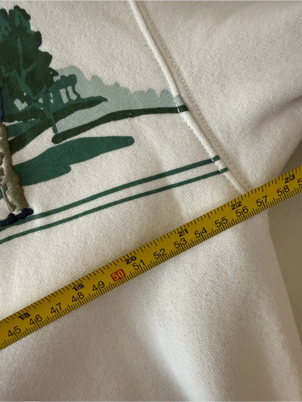 Abercrombie & Fitch Soft A&F Golf Embroidered Graphic Crewneck Sweatshirt